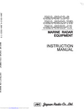 JRC JMA-5922-7/9 Instruction Manual