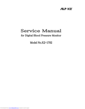 Tanaka K2-1702 Service Manual