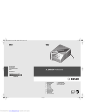 Bosch AL 2450 DV Professional Original Instructions Manual