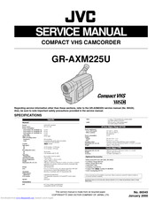 JVC GR-AXM225U Service Manual