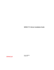 Oracle SPARC T7-1 Installation Manual