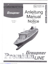 GRAUPNER Premium LINE Manual