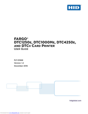 Hid Fargo Dtc1250e Manuals Manualslib