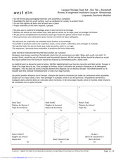 WESTElm 5143367 Assembly Instruction Manual