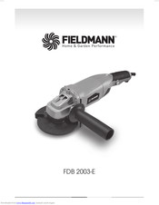 Fieldmann FDB 2003-E Instruction Manual