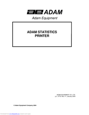 Adam Equipment 5001 User Manual