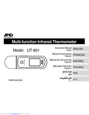 AND UT-801 Instruction Manual