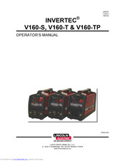 Lincoln Electric invertec V160-TP Operator's Manual