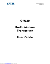 Satel GFU30 User Manual