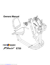 First Degree FLUID E720 Owner's Manual