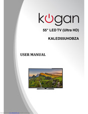 Kogan KALED55UHDBZA User Manual