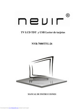 Nevir NVR-7080TTG-26 Instruction Manual