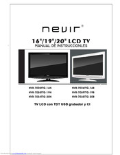 Nevir NVR-7025TTG-20B Manual Instruction