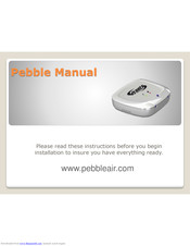 Pebble pebblewifi Manual