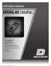 Douglas Battery datatrac Installation And Operation Manual
