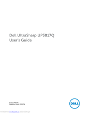 Dell UltraSharp UP3017Q User Manual