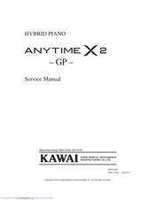 Kawai ANYTIME X2 GP Service Manual