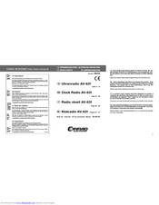 Conrad AV-631 Operating Instructions Manual