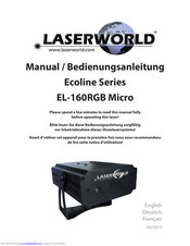Laserworld EL-160RGB Micro Manual
