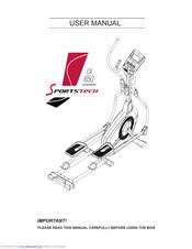 SPORTSTECH cx650 User Manual