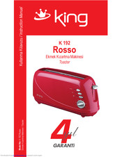 KING Rosso K 192 Instruction Manual