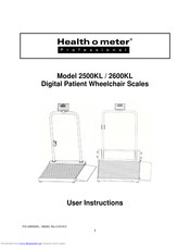 Health O Meter 2600kl Manuals Manualslib