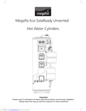 Heatrae Sadia Megaflo Eco SolaReady Instructions Manual