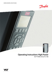 Danfoss VLT FC 100 Operating Instructions Manual