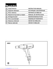 Makita 6953 Instruction Manual