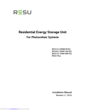 RESU RESU6.5 Installation Manual