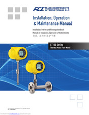 FCI ST100 series Installation, Operation & Maintanance Manual