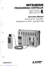 Mitsubishi MELSEC-K Instruction Manual