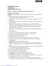 SAPIR ES-1442-AH Instruction Manual