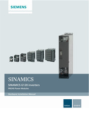 Siemens PM240 Hardware Installation Manual