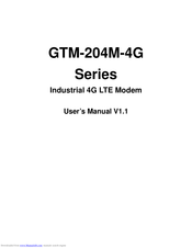 ICP DAS USA GTM-204M-4G Series User Manual