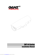 Ganz ZNT1-H Series Installation Manual