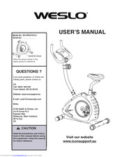 Weslo WLIVEX57010.1 User Manual