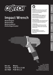 Cotech P1B-TD-1/2 Instruction Manual
