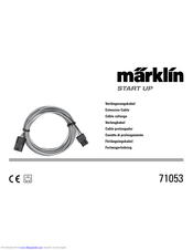 Marklin 71053 Manual