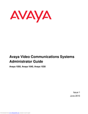 Avaya 1050 Administrator's Manual