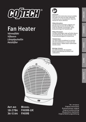Cotech FH09B-UK Instruction Manual