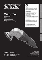 Cotech Q1D-TD-3.2 Instruction Manual