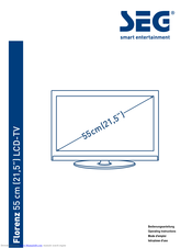 Seg Florenz 55 Operating Instructions Manual