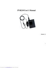 Dahua PVR210 User Manual