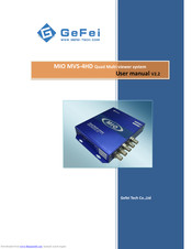 Gefei MIO MVS - 4 HD User Manual