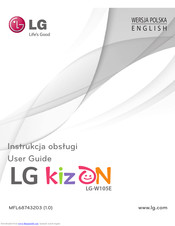 LG LG-W105E User Manual