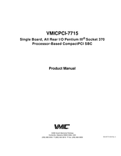 VMIC VMICPCI-7715 Product Manual