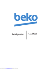 Beko TCL5429W Manual