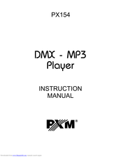 PXM PX154 Instruction Manual