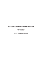 Planet VIP-8030NT Quick Installation Manual